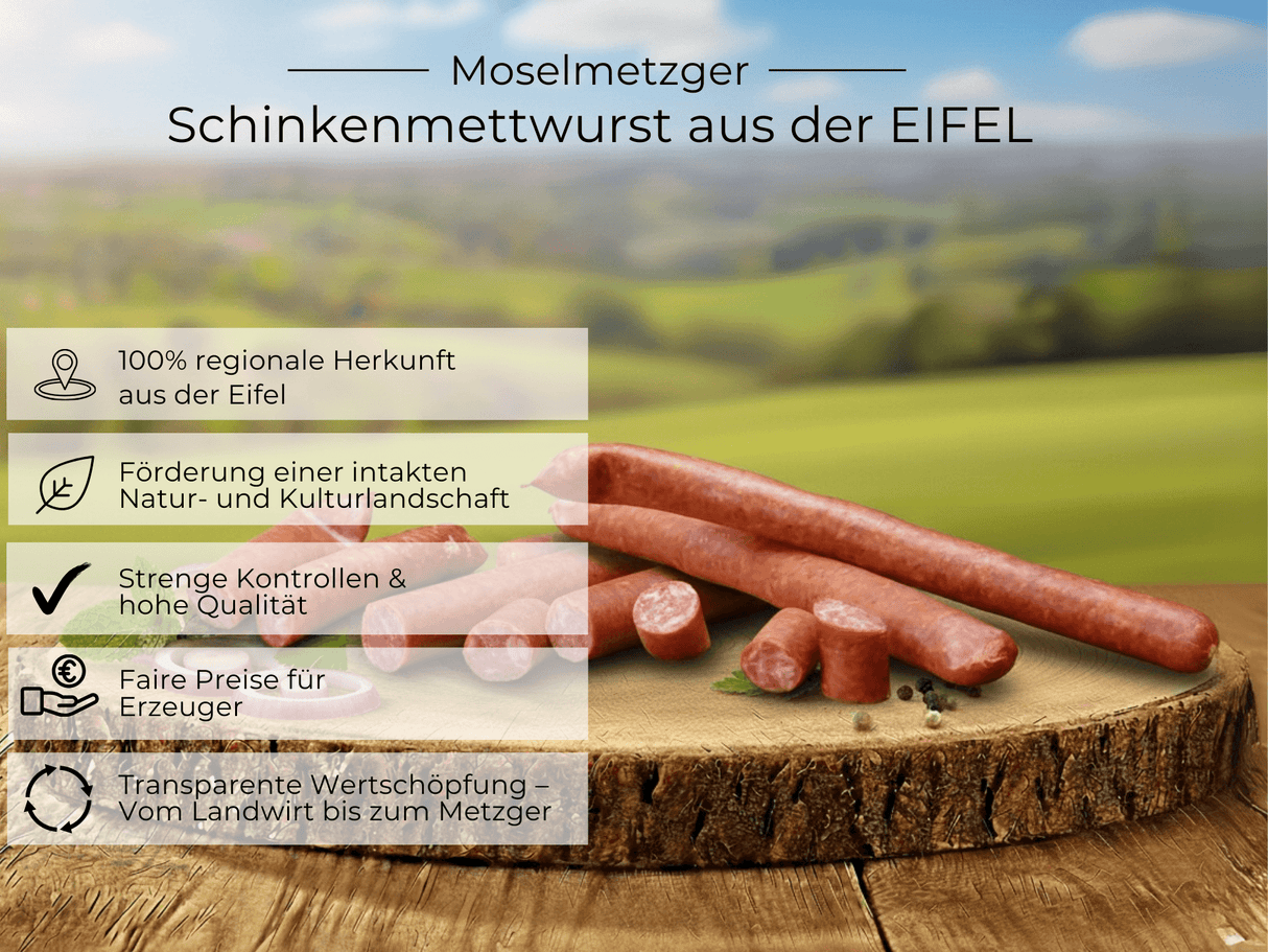 Vorteile von Schinkenmettwurst aus der EIFEL