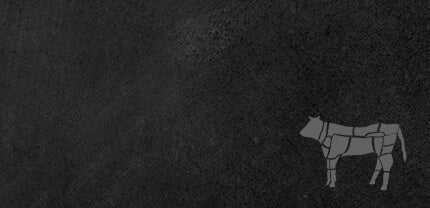 Bild Rind auf Schiefernplatte