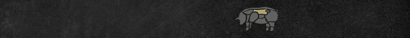 Abbildung Schweinekotelett auf Schieferhintergrund