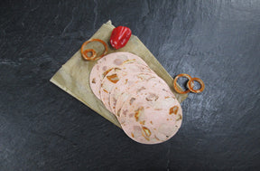 Spießbratenwurst vom EIFEL Schwein geschnitten
