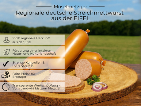Streichmettwurst fein vom EIFEL Schwein