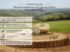 Vorteile von Bauernleberwurst geräuchert aus der EIFEL