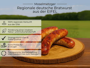 Vorteile von Regionale deutsche Bratwurst aus der EIFEL