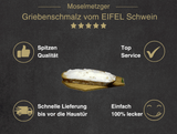 Banner für jeden Moment spitzen Fleisch Beitrag Griebenschmalz vom EIFEL Schwein