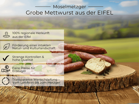 Vorteile von Grobe Mettwurst aus der EIFEL