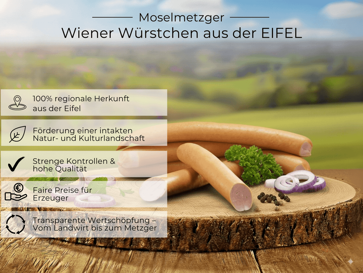 Vorteile von Wiener Würstchen aus der EIFEL