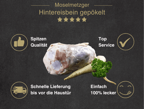 Hintereisbein gepökelt