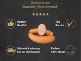 Vier Gründe zum Erwerb von Knacker Würstchen vom Moselmetzger