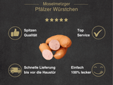 Vier Gründe zum Erwerb von Pfälzer Würstchen vom Moselmetzger