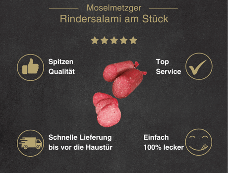 Rindersalami am Stück