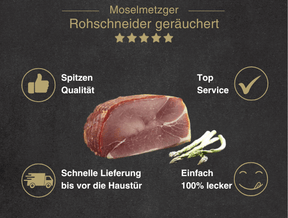 Rohschneider geräuchert