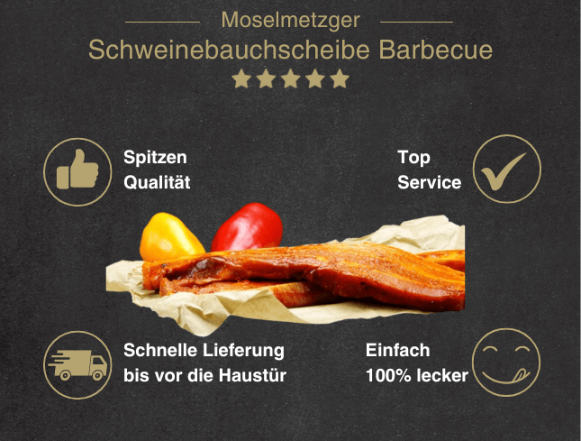 Schweinebauchscheibe Barbecue