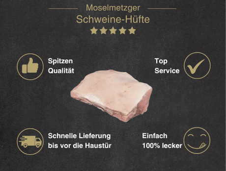 Schweine-Hüfte