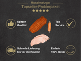Erklärung warum das Topseller Vorteilspaket gut ist 1. Spitzen Qualität 2. Top Service 3. Schnelle Lieferung bis vor die Haustür 4. Einfach 100% lecker