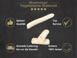 Erklärung warum Vegetarische Bratwurst gut ist  1. Spitzen Qualität 2. Top Service 3. Schnelle Lieferung bis vor die Haustür 4. Einfach 100% lecker