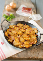 Bratkartoffeln gegart